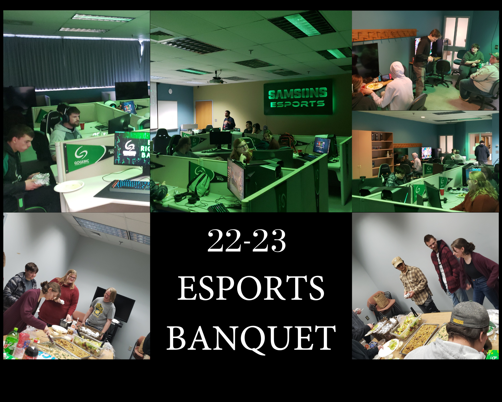 Samsons Esports gathers to celebrate a massively successful season bringing home 3 more National Championships.